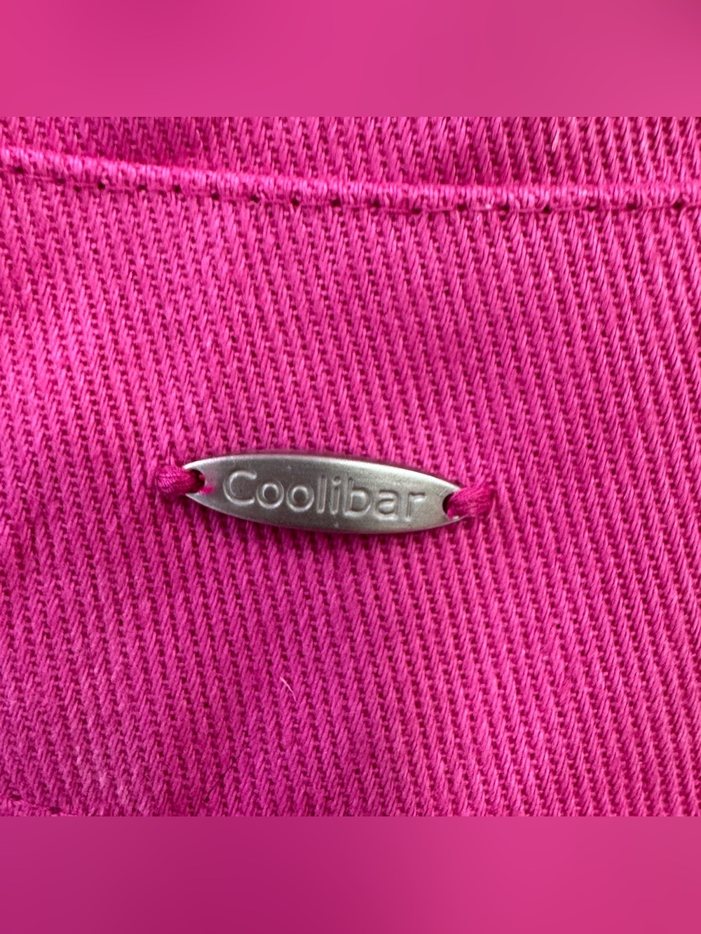 Coolibar Brittany Beach Hat Pink Fuchsia Wide Brim UPF 50+ Sun Protection OneSz - Picture 3 of 9
